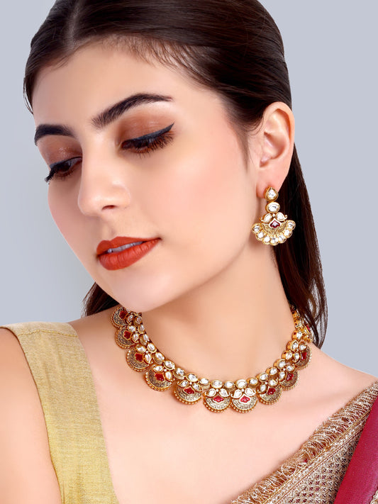 Rati Haar Kundan Designer Necklace set