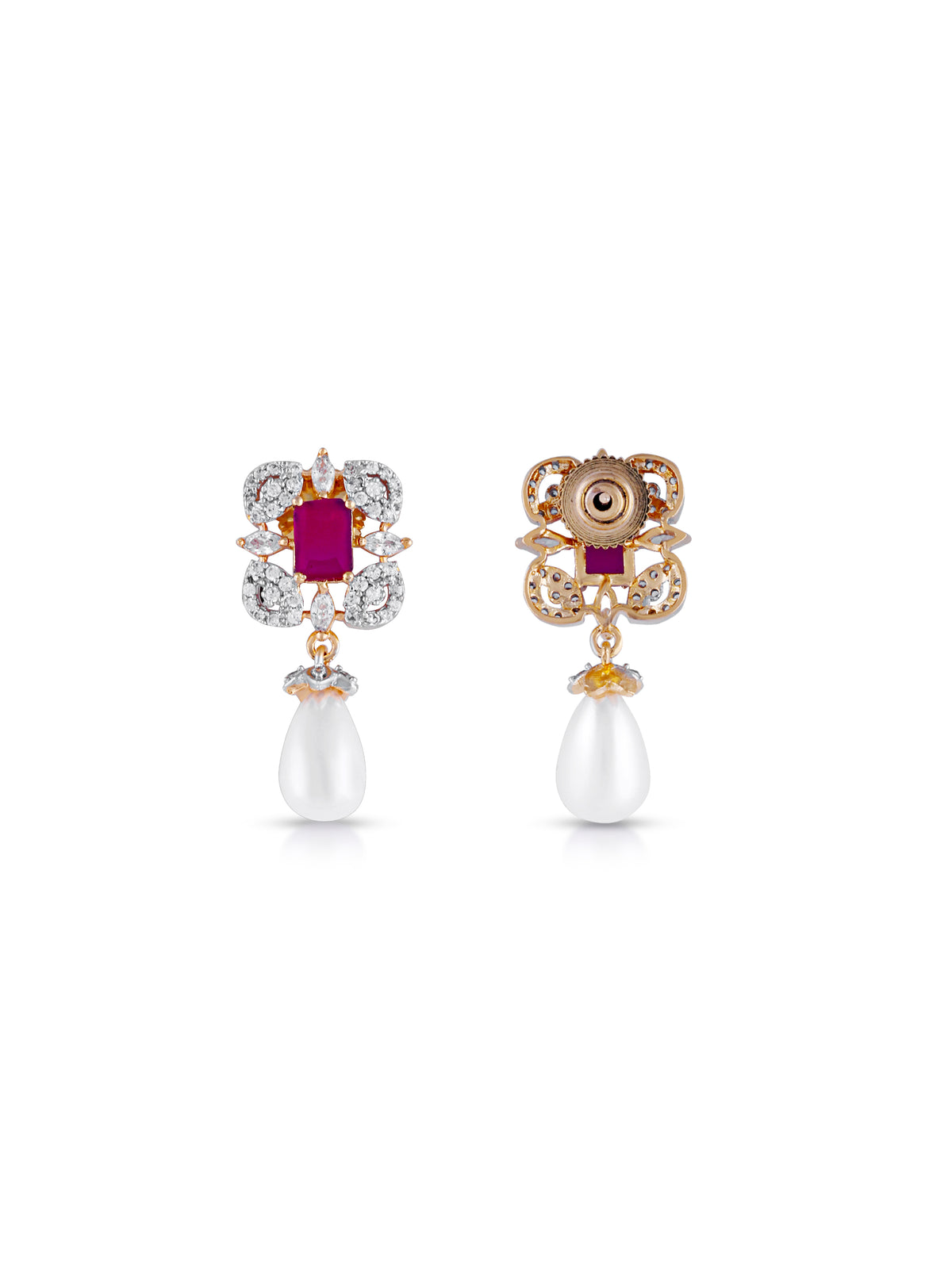 Rubelle Designer Pearl Necklace Set