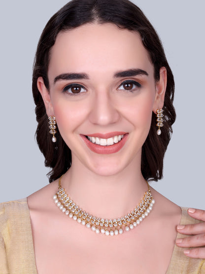 Lumina Designer Pearl Necklace Set