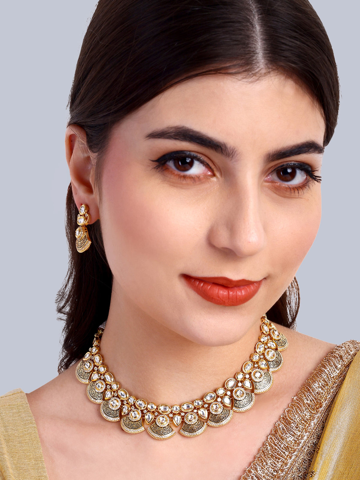 Utsav Designer Kundan Necklace Set