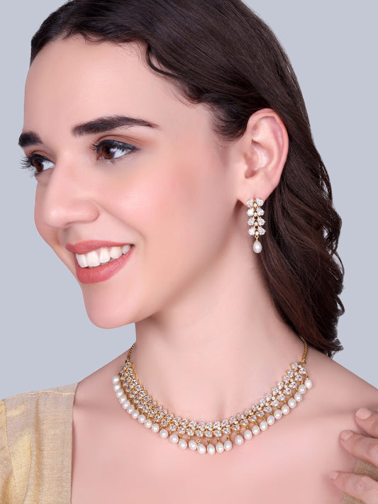 Lumina Designer Pearl Necklace Set