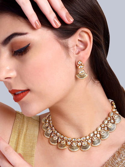 Utsav Designer Kundan Necklace Set