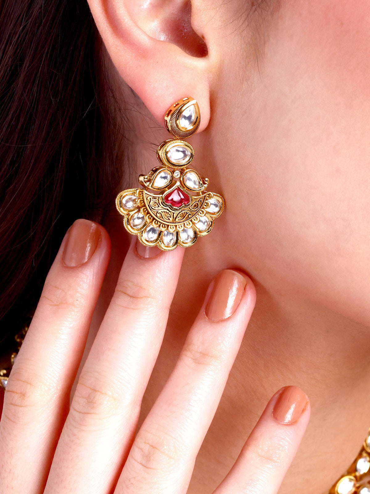 Rati Haar Kundan Designer Necklace set