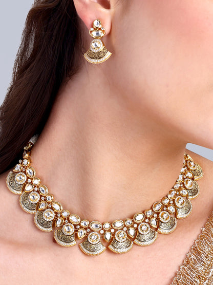 Utsav Designer Kundan Necklace Set