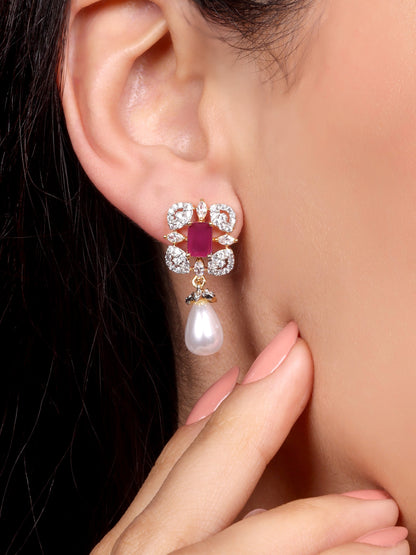 Rubelle Designer Pearl Necklace Set